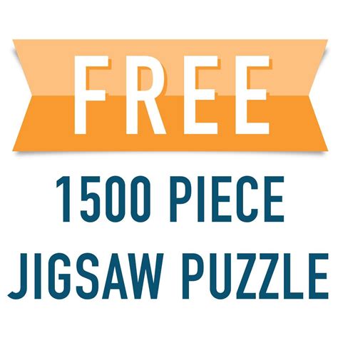 FREE 1500 Piece Jigsaw | Bits and Pieces