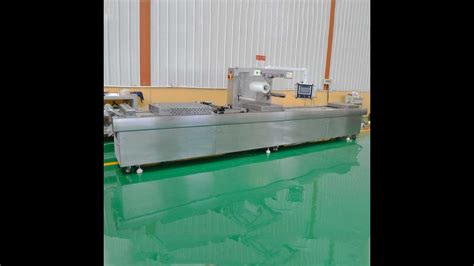 Rollstock Thermoforming Packaging Machine For Vacuum Packing MAP