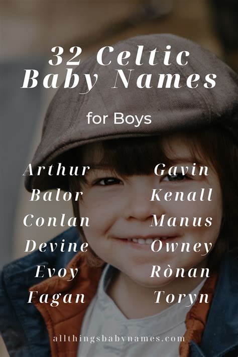 32 Celtic Baby Names For Boys Artofit