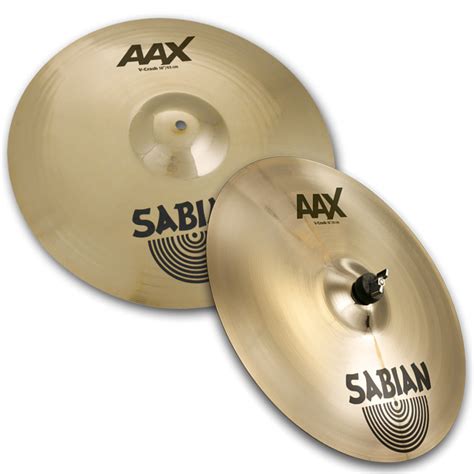 Disc Sabian Aax And V Crash Cymbal Box Set Gear Music