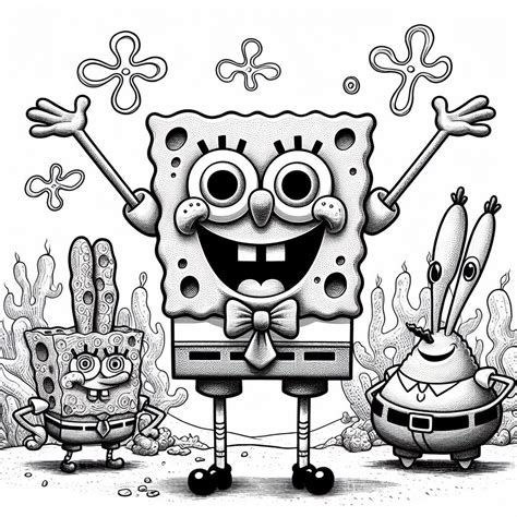 Dibujos Para Colorear De Bob Esponja Divi Rtete Con Tus Personajes