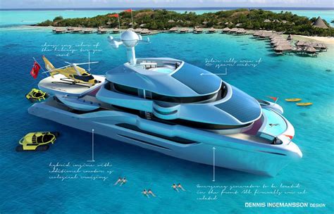 Dennis Ingemansson Imagines a Solar-Powered Catamaran Yacht