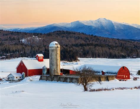 Winter Farm print - Adam Silverman Photography