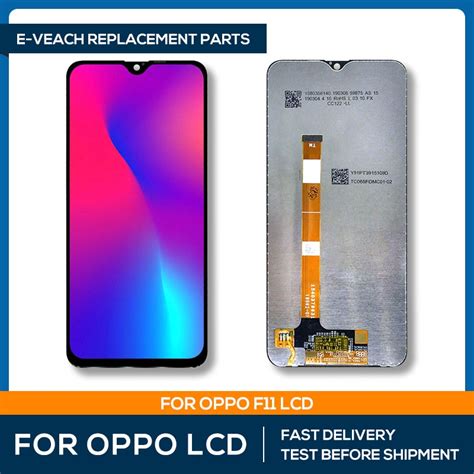 E VEACH For OPPO F11 LCD Repair Parts Lcd CPH1913 CPH1911 LCD Display