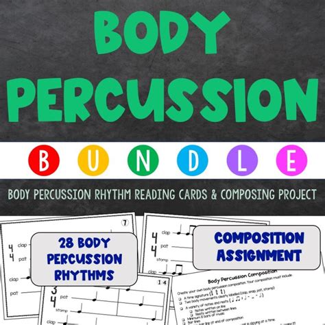 Body Percussion Bundle Teach From The Stage