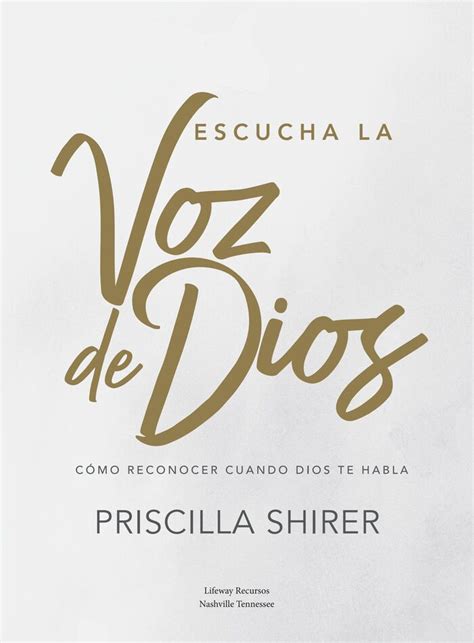 Escucha La Voz De Dios Estudio Bíblico Priscila Shirer