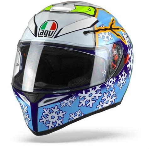 Casco De Moto Agv K Sv Max Vision Rossi Winter Test Con Ofertas