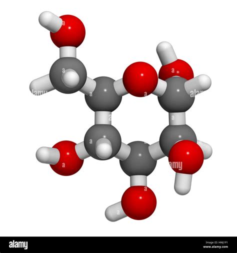 Mannose D Mannose Sugar Molecule 3d Rendering Epimer Of Glucose