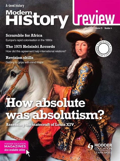 Modern History Review Hodder Education Magazines