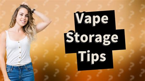 How Do You Store A Disposable Vape Safely Youtube