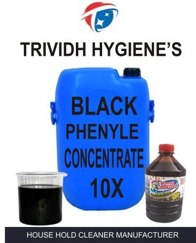 Concentrated Black Phenyl Concentrate Premium Grade At 125 Kg In