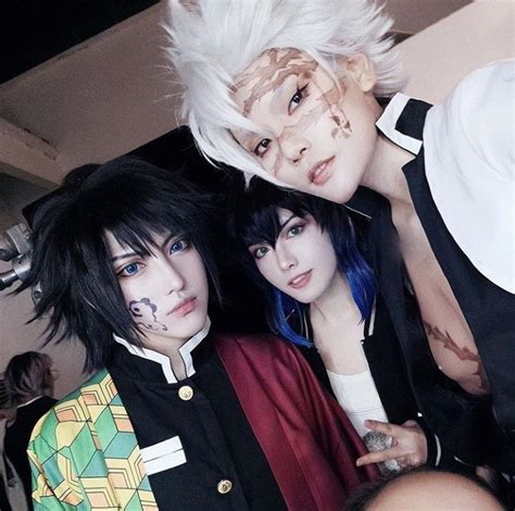 Giyuu & Inosuke & Sanemi | Cosplay characters, Best cosplay, Amazing ...