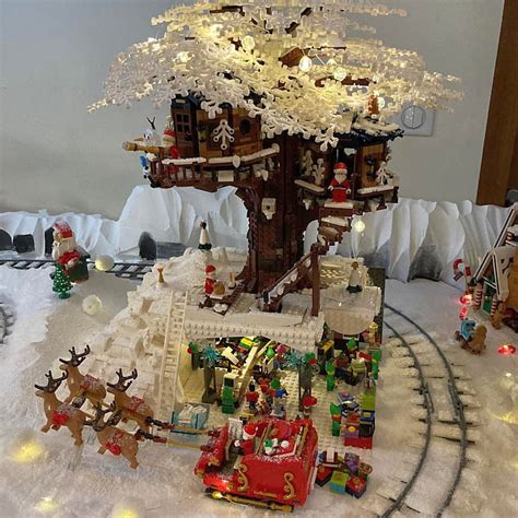 LEGO Winter Village Dioramas & Display Ideas | Lego winter, Lego winter ...