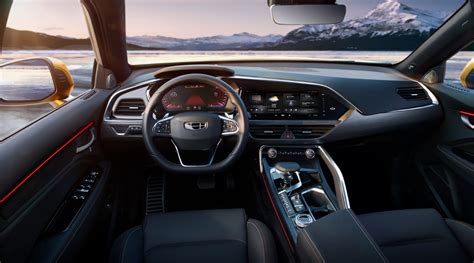 Geely FY11 - interior pics of new coupe SUV revealed - paultan.org