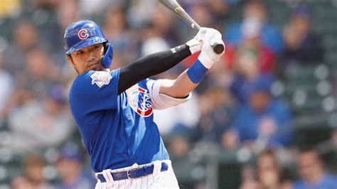 Cubs Place Suzuki On Il With Right Oblique Strain Recall Canario Espn