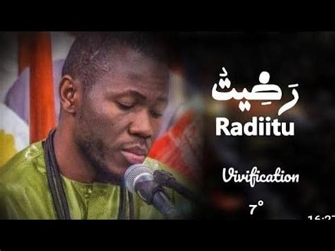 Raditou Kourel Adolescents Hizbou Tarqiyyah Mars Vivification Du