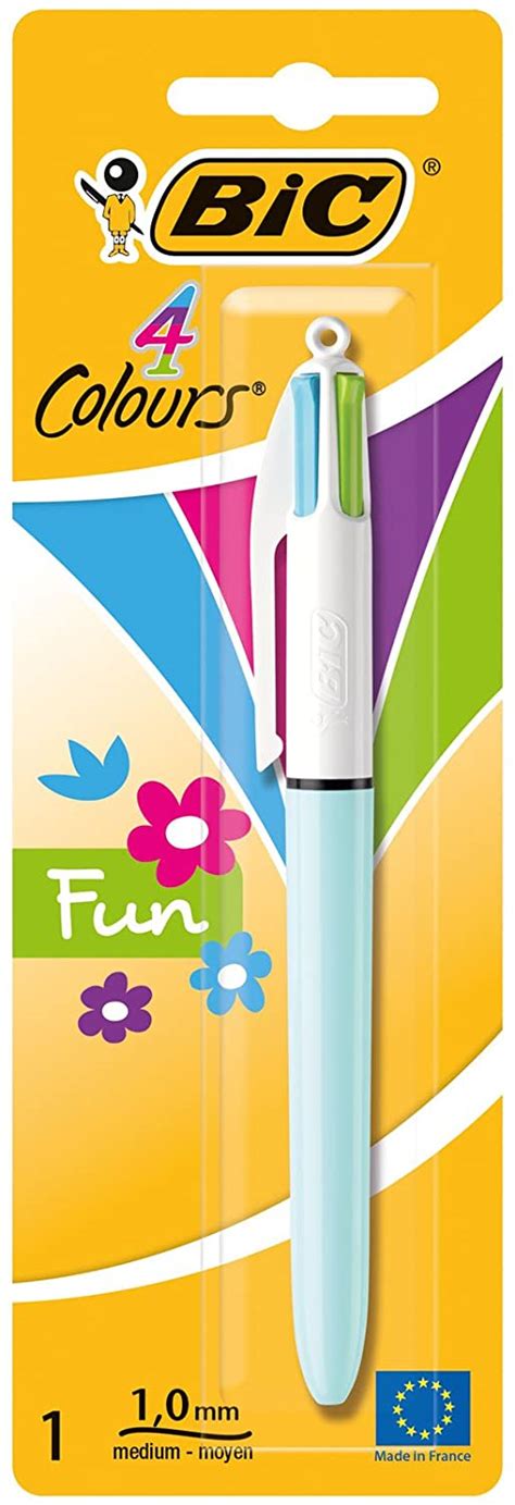 Bic Couleurs Fun Stylo Bille Couleur En Stock Consommables