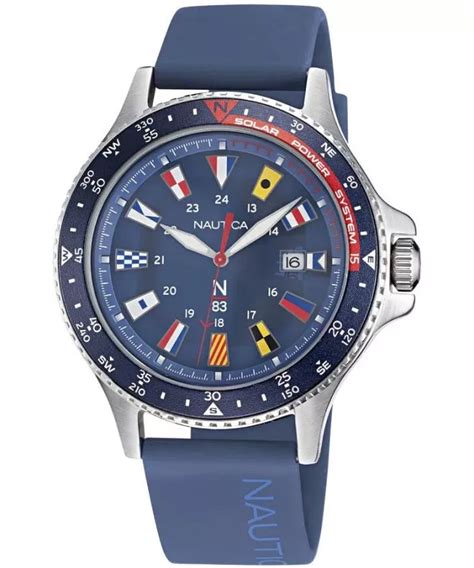 Nautica NAPCBA128 N83 Sporty Cocoa Beach Solar Watch Watchard