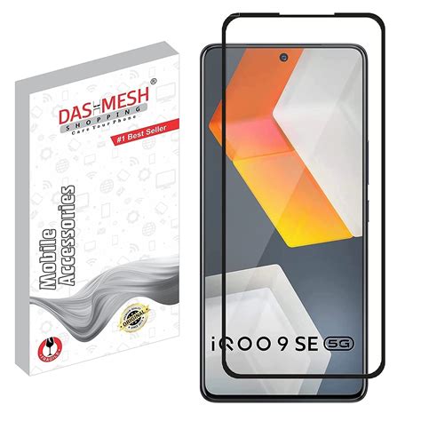 Dashmesh Shopping Black Tempered Glass For Vivo Iqoo G Pack Of