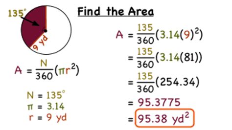 Formula Area Of Sector - Area Of A Sector And Segment (video lessons ...