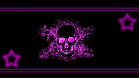 Purple Skull Wallpaper - WallpaperSafari