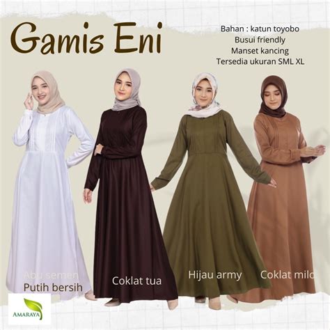 Jual Dress Gamis Dewasa Muslimah Katun Toyobo Busui Dan Wudhu Friendly