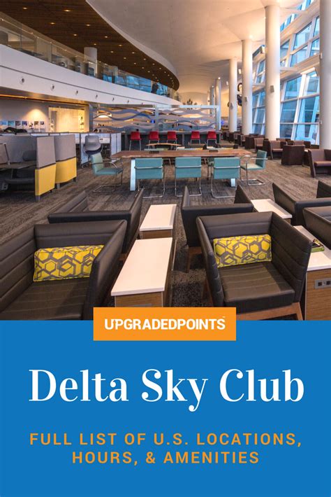 Full List of US Delta Sky Club Lounge Locations, Hours & More [2020]