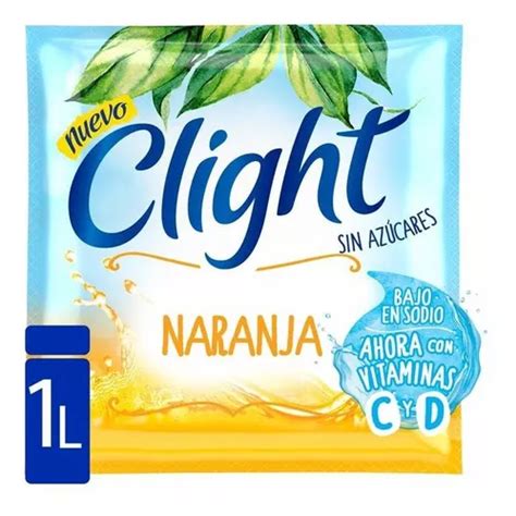 Pack X 320 Unid Jugo Naranja 8 Gr Clight Jugos En Polvo MercadoLibre