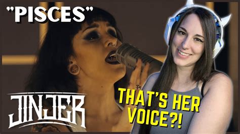 THAT S HER VOICE JINJER Pisces Live Session FIRST TIME