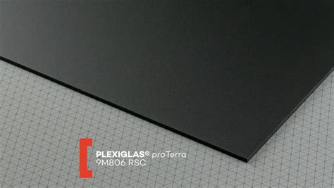 More design freedom Röhm releases two new PLEXIGLAS proTerra solid