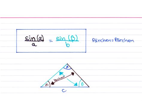 Wie ist der Sinussatz aufgebaut ǀ Lernwerk TV