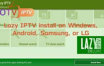 How To Install Lazy Iptv On Windows Android Samsung Or Lg