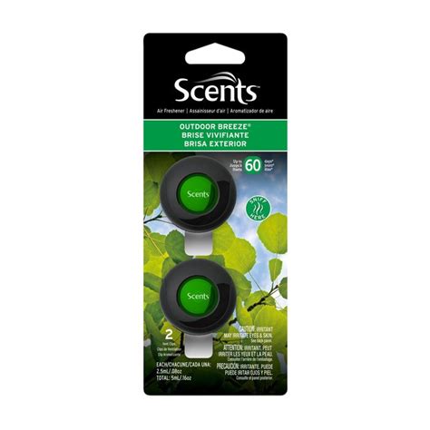 Scents Outdoor Breeze Scent Air Freshener Membrane Pack