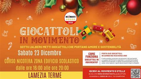 Lamezia Movimento Stelle Promuove Campagna Sostenibile Per Un Natale