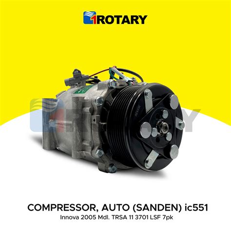 1Rotary Auto Compressor Sanden Innova 2005 Mdl TRSA 11 3701 LSF Tuhog