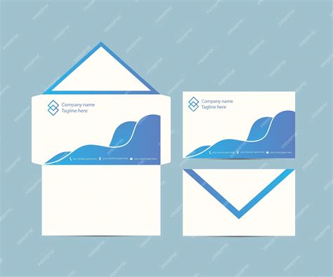 Premium Vector | Modern envelope design template International standard ...