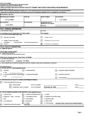 Fillable Online Www2 Calrecycle Ca Land Disposal ProgramCalifornia