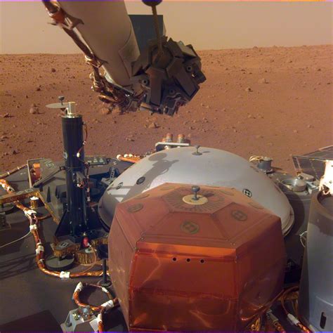 Nasa S Mars Insight Flexes Its Arm Nasa Mars Exploration