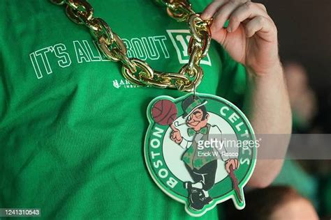 Boston Celtics Fans Display A Gold Chain With Logo Vs Golden State News Photo Getty Images