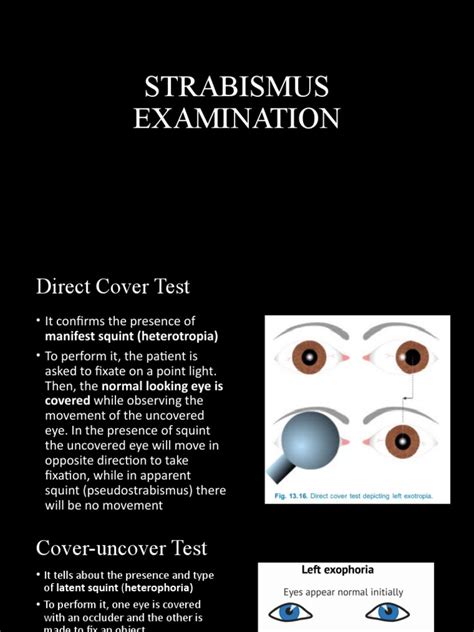 Homework Strabismus | PDF