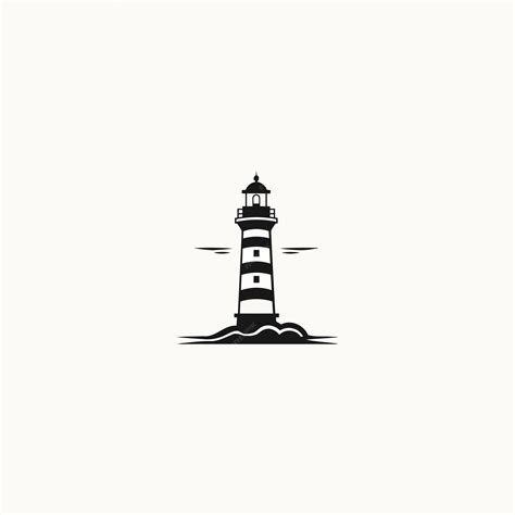 Premium Vector Lighthouse Logo Design Vector Illustration