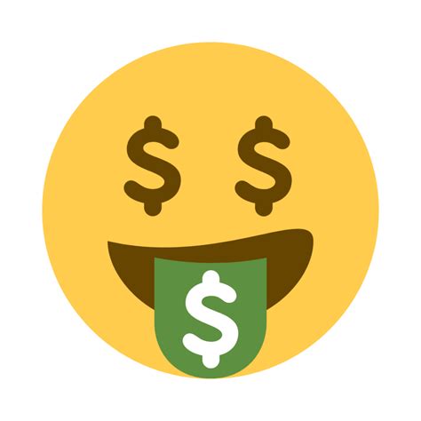 Money Mouth Face Emoji - What Emoji 🧐