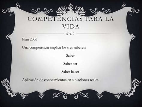 Perfil De Egreso Y Competencias Para La Vida Ppt