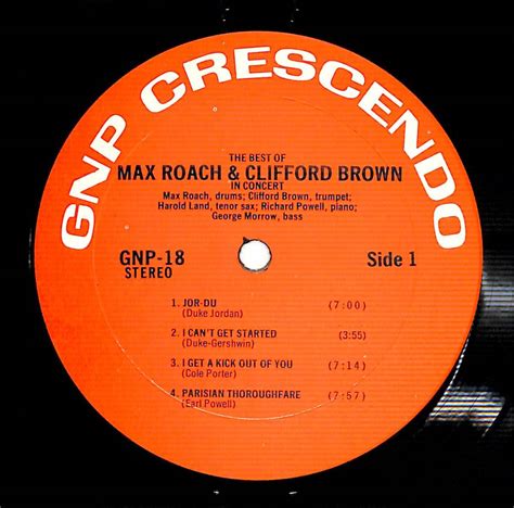 Yahoo オークション d6110 LP 米 Max Roach And Clifford Brown The