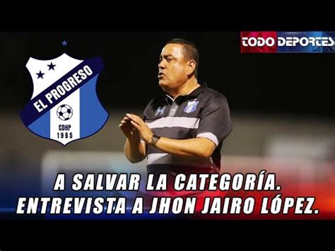 A salvar la categoría en primera división Entrevista al DT del