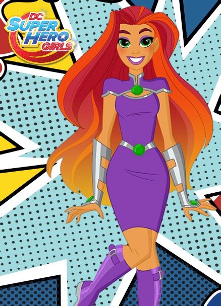 Dc Superhero Girls Starfire By Glittertiara On Deviantart