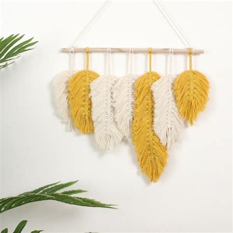 Ootdty Handgemaakte Macrame Muur Opknoping Speelgo Grandado