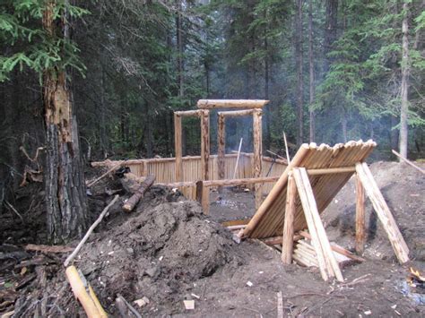 Semi Subterranian Earth Lodge In Camp And Shelter Forum Underground