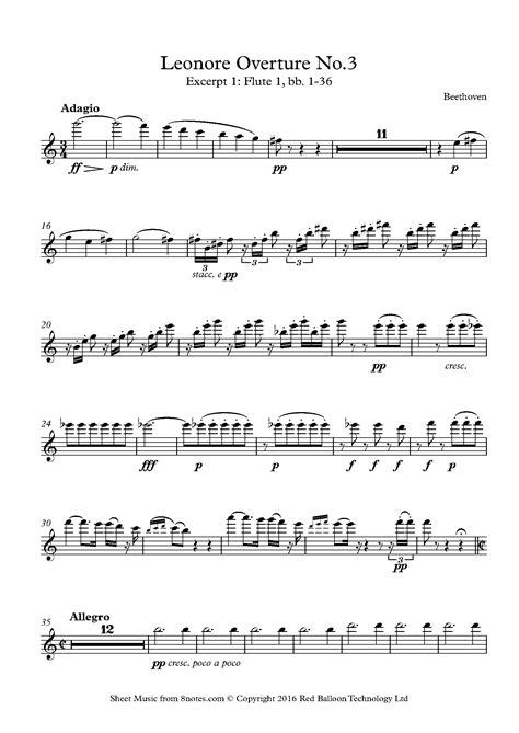 Flute Sheet Music Free Printable - Printable Music