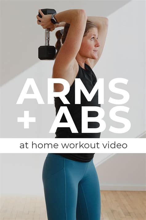 25 Minute Arms And Abs Supersets Video Nourish Move Love Arms And